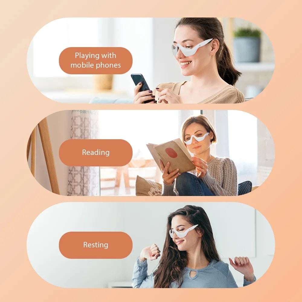 LED Eyes Relaxing Massager